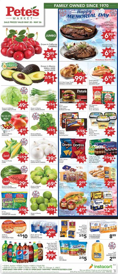 Pete's Fresh Market Weekly Ad & Flyer May 20 to 26