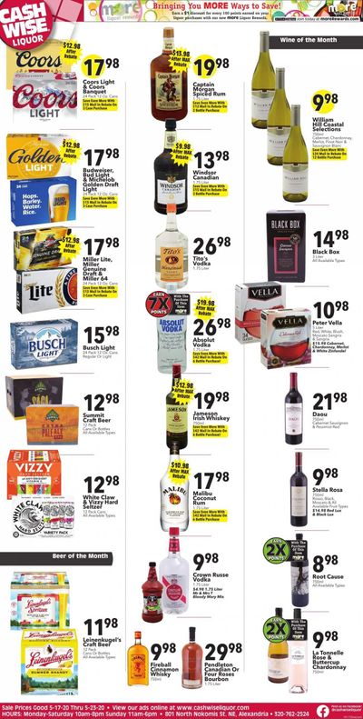 Cash Wise Weekly Ad & Flyer May 17 to 23