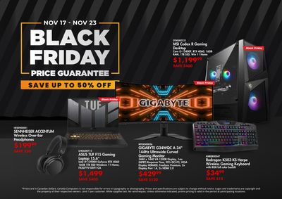 Canada Computers Flyer November 17 to 23