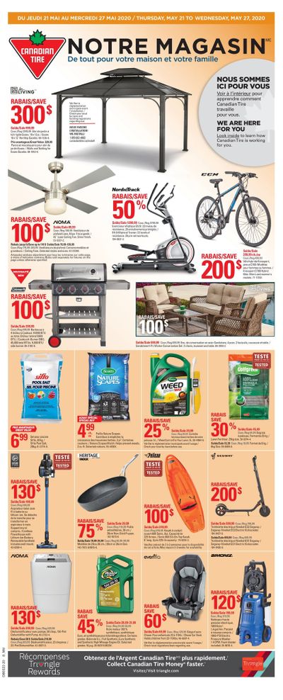 Canadian Tire (QC) Flyer May 21 to 27