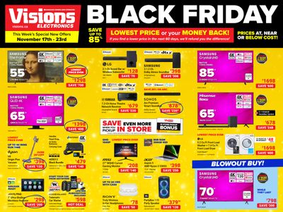 Visions Electronics Flyer November 17 to 23