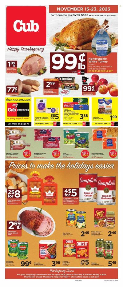 Cub Foods (MN) Weekly Ad Flyer Specials November 15 to November 23, 2023