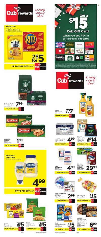 Cub Foods (IL) Weekly Ad Flyer Specials November 15 to November 23, 2023