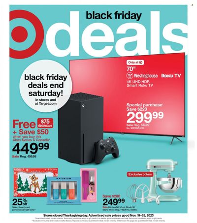 Target Weekly Ad Flyer Specials November 19 to November 25, 2023