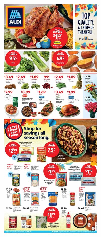 ALDI (AL, GA, TN) Weekly Ad Flyer Specials November 15 to November 21, 2023