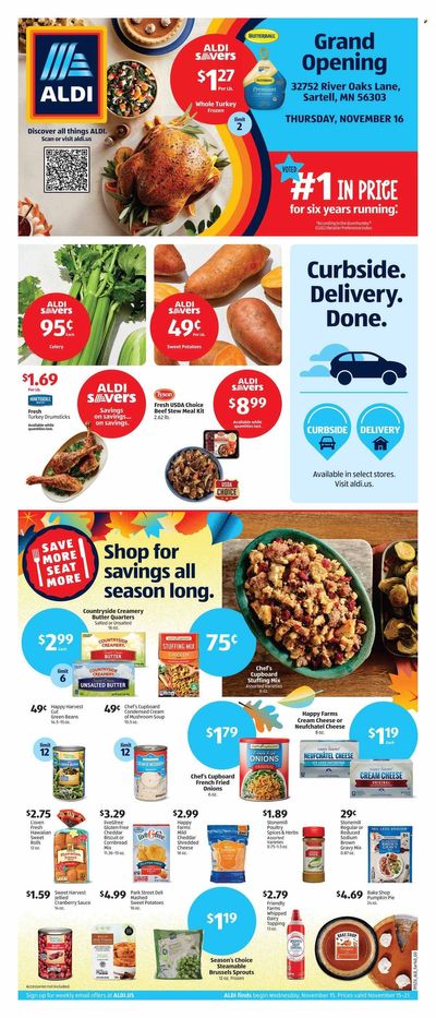 ALDI Weekly Ad Flyer Specials November 15 to November 21, 2023