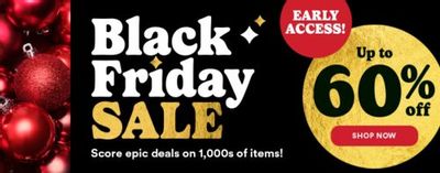 Michaels Canada Black Friday Early Sale + Coupons: Save up to 60% off