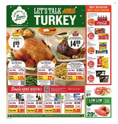 Lowes Foods (NC, SC) Weekly Ad Flyer Specials November 15 to November 23, 2023