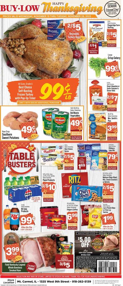 IGA (IL) Weekly Ad Flyer Specials November 15 to November 21, 2023