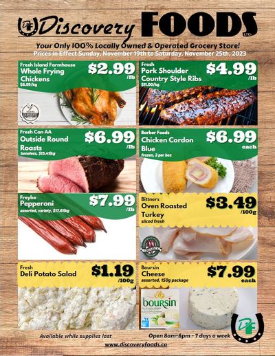 Discovery Foods Flyer November 19 to 25