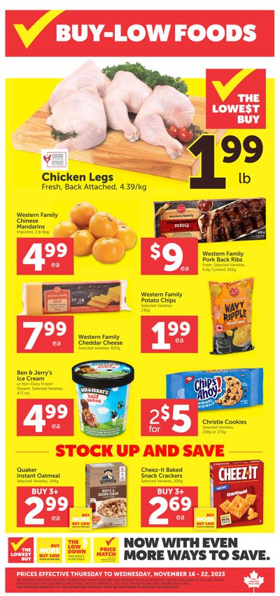 Buy-Low Foods (SK) Flyer November 16 to 22