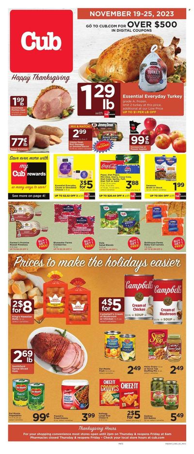 Cub Foods (MN) Weekly Ad Flyer Specials November 19 to November 25, 2023