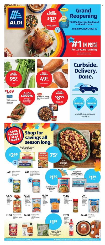 ALDI (IL) Weekly Ad Flyer Specials November 15 to November 21, 2023
