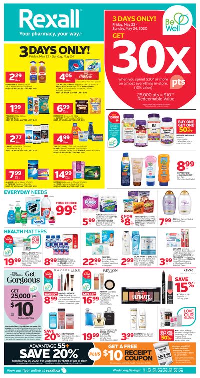 Rexall (West) Flyer May 22 to 28