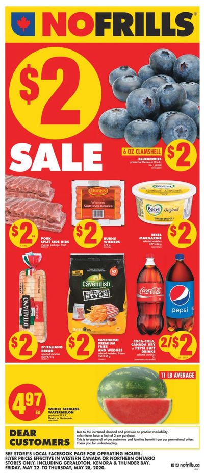 No Frills (West) Flyer May 22 to 28