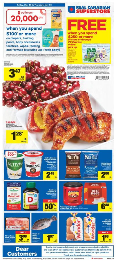 Real Canadian Superstore (West) Flyer May 22 to 28