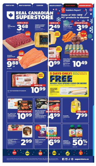Real Canadian Superstore (ON) Flyer November 23 to 29
