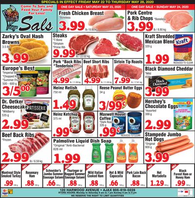 Sal's Grocery Flyer May 22 to 28
