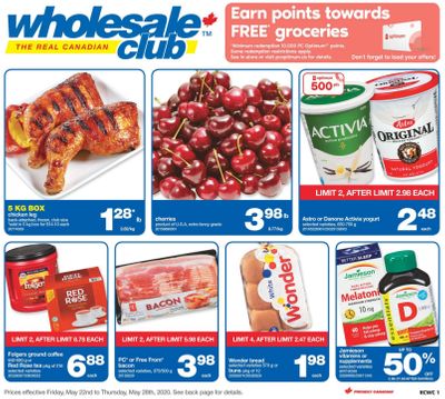 Real Canadian Wholesale Club Flyer May 22 to 28