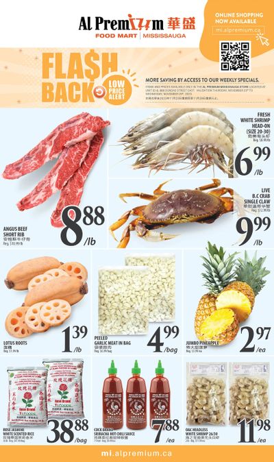 Al Premium Food Mart (Mississauga) Flyer November 23 to 29
