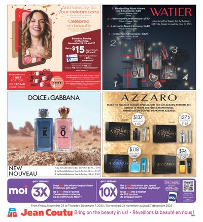 Jean Coutu (ON) Beauty Flyer November 24 to December 7