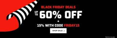 Foot Locker Canada Black Friday Sale: up to 60% off + Extra 15% off with Promo Code