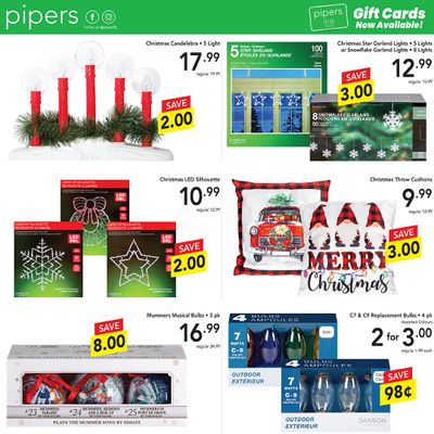 Pipers Superstore Flyer November 23 to 29