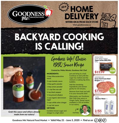 Goodness Me Flyer May 21 to June 3