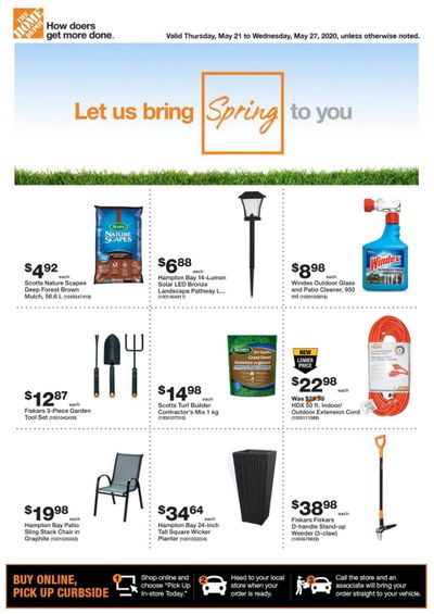 Home Depot Flyer May 21 to 27