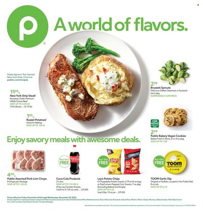 Publix (AL, FL, GA, NC, SC, TN) Weekly Ad Flyer Specials November 24 to November 29, 2023