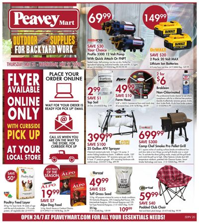 Peavey Mart Flyer May 21 to 27