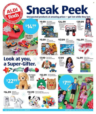 ALDI (AZ, CA, CT, MA, NY, VT) Weekly Ad Flyer Specials November 29 to December 5, 2023