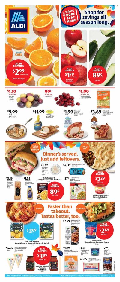 ALDI (CA) Weekly Ad Flyer Specials November 22 to November 28, 2023