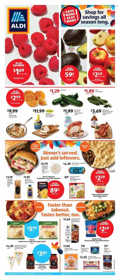 ALDI (IA, MN, WI) Weekly Ad Flyer Specials November 22 to November 28, 2023