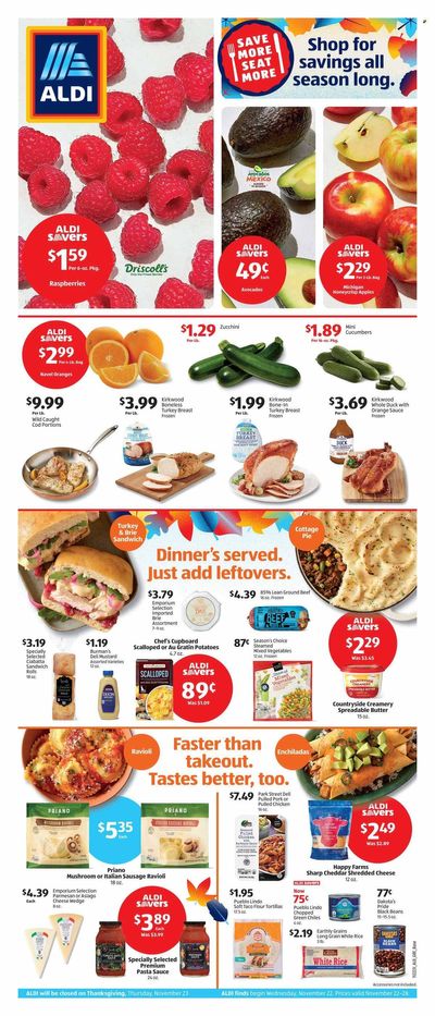 ALDI (IN, KY) Weekly Ad Flyer Specials November 22 to November 28, 2023