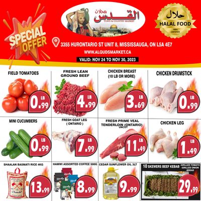Al-Quds Supermarket Flyer November 24 to 30