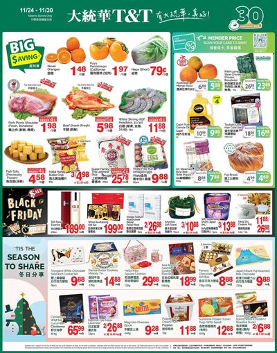 T&T Supermarket (AB) Flyer November 24 to 30