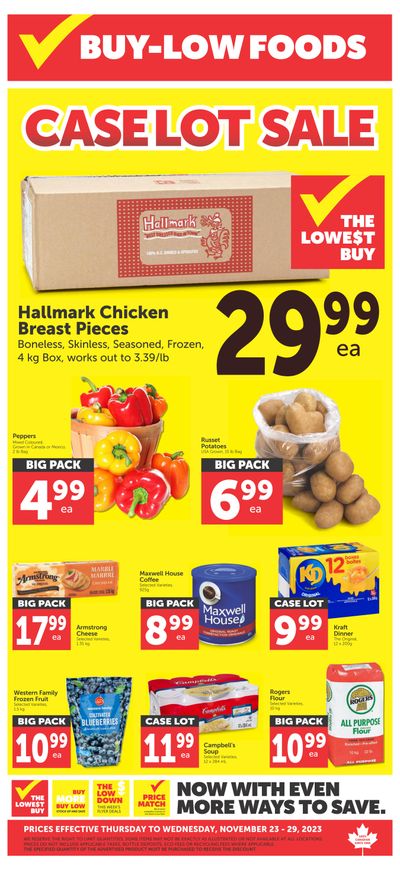 Buy-Low Foods (AB) Flyer November 23 to 29