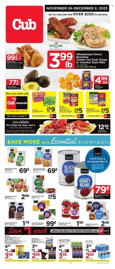 Cub Foods (MN) Weekly Ad Flyer Specials November 26 to December 2, 2023