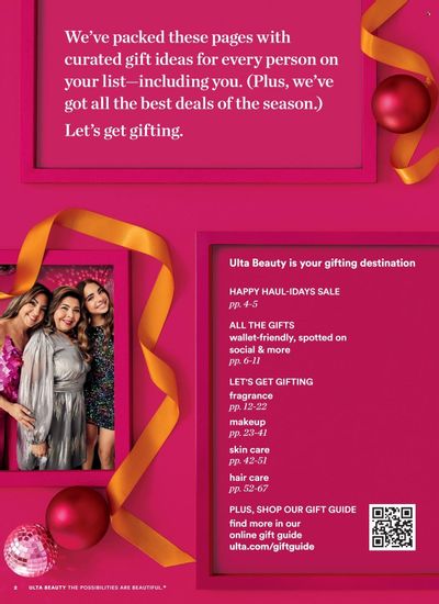 Ulta Beauty Weekly Ad Flyer Specials November 26 to December 24, 2023