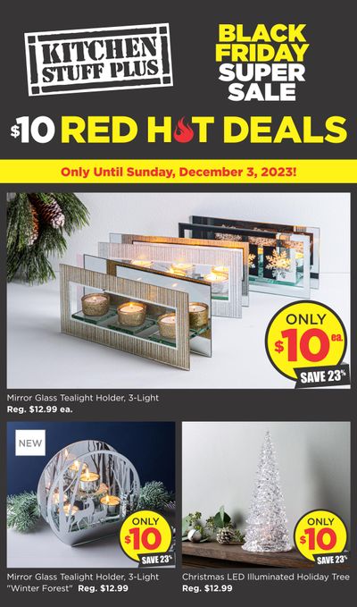 Kitchen Stuff Plus Red Hot Deals Flyer November 27 to December 3