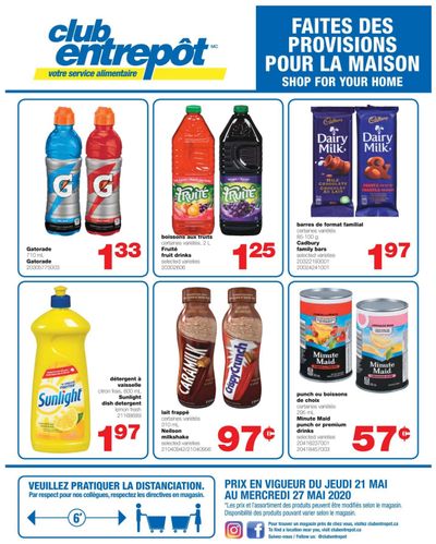 Wholesale Club (QC) Weekly Flyer May 21 to 27 Wholesale Club (QC) Weekly Flyer May 21 to 27