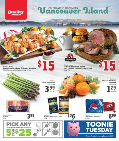 Quality Foods Flyer November 27 to December 3