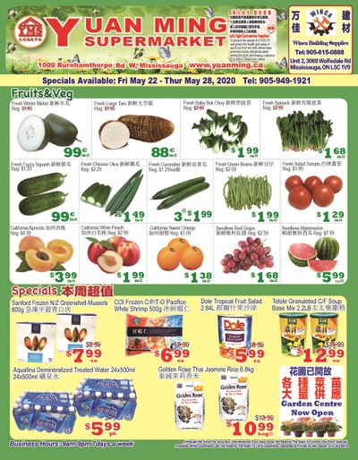 Yuan Ming Supermarket Flyer May 22 to 28