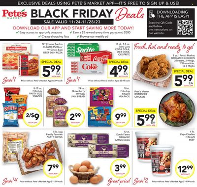 Pete's Fresh Market (IL) Weekly Ad Flyer Specials November 24 to November 28, 2023