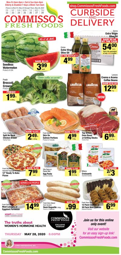 Commisso's Fresh Foods Flyer May 22 to 28