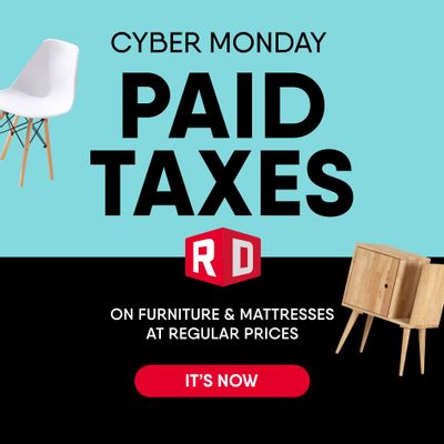 Meubles RD Cyber Monday Furniture Flyer November 27 to 29