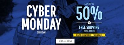 Sporting Life Canada Cyber Monday Sale: Save up to 50% + Free Shipping on All Orders Until November 29th