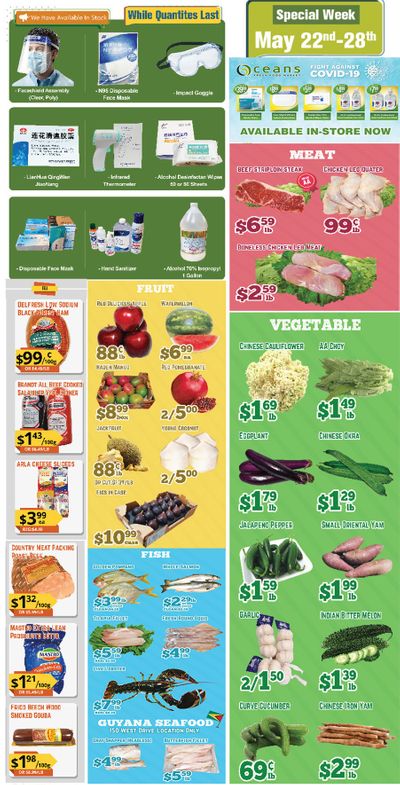 Oceans Fresh Food Market (Brampton) Flyer May 22 to 28