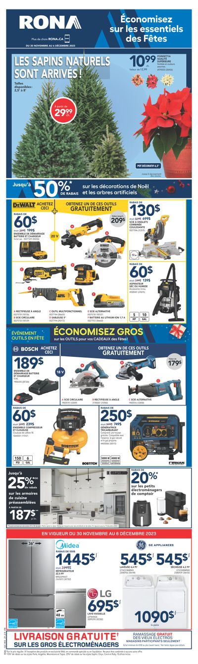 Rona (QC) Flyer November 30 to December 6
